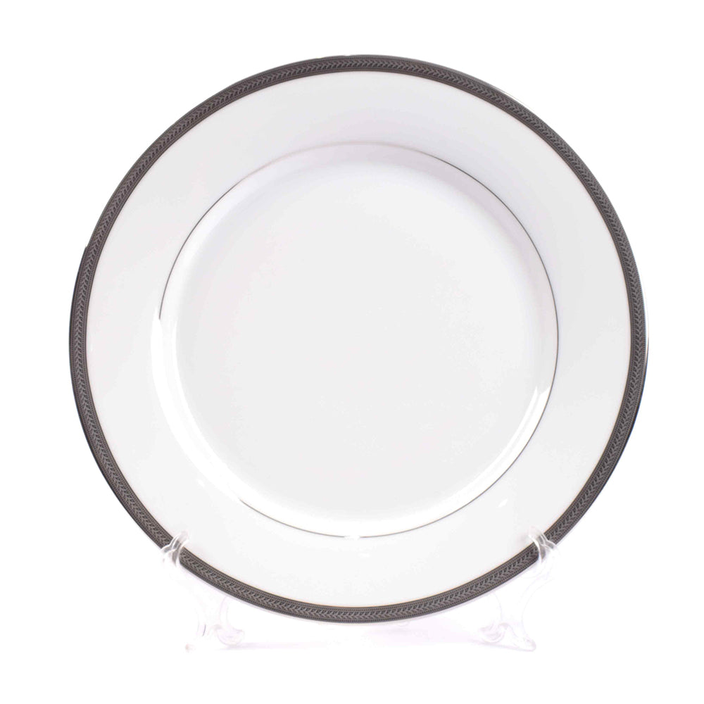 Porcelain Dinner Set 41pc | Platinum | Vienna Platinum ICHKAN by Day To Day