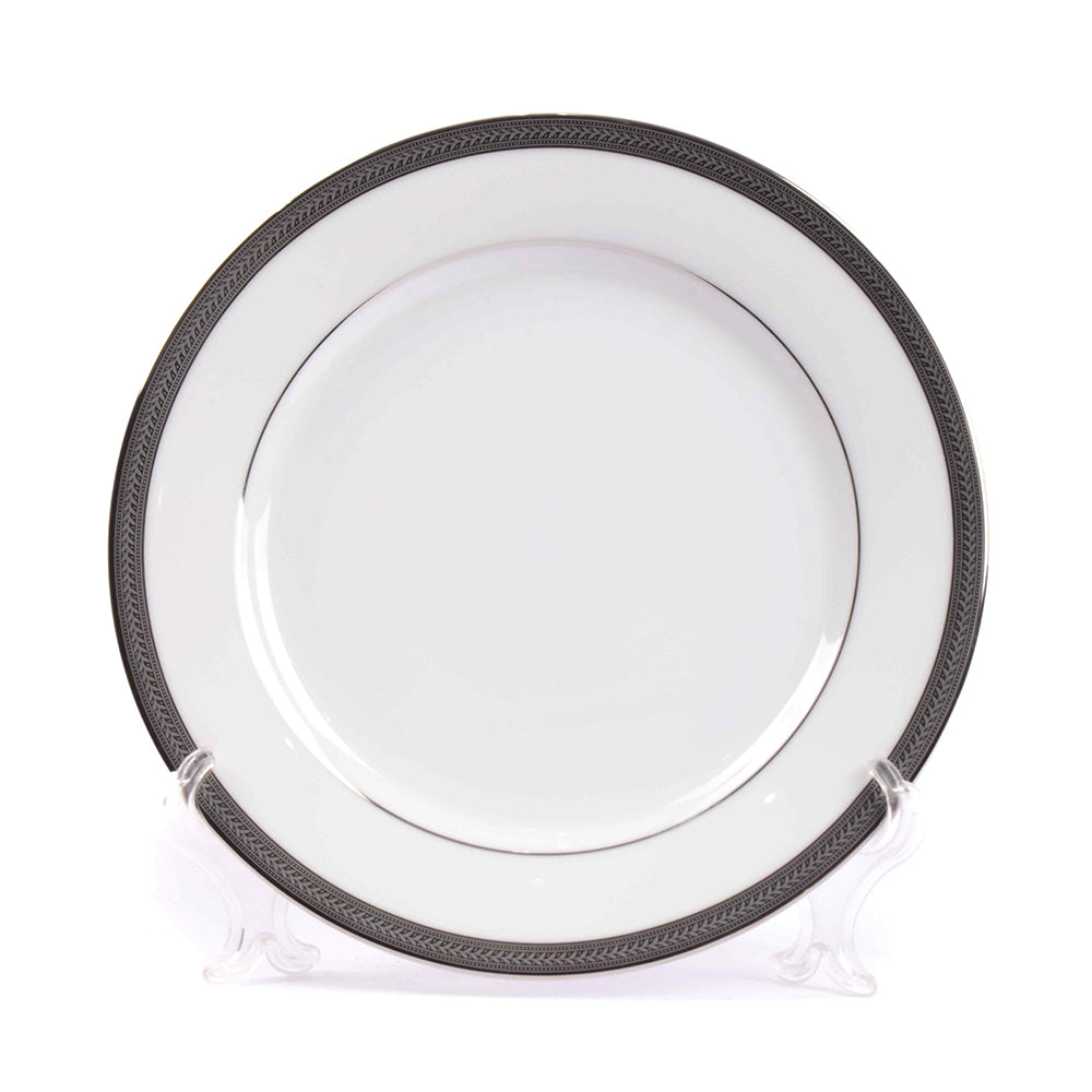 Porcelain Dinner Set 41pc | Platinum | Vienna Platinum ICHKAN by Day To Day