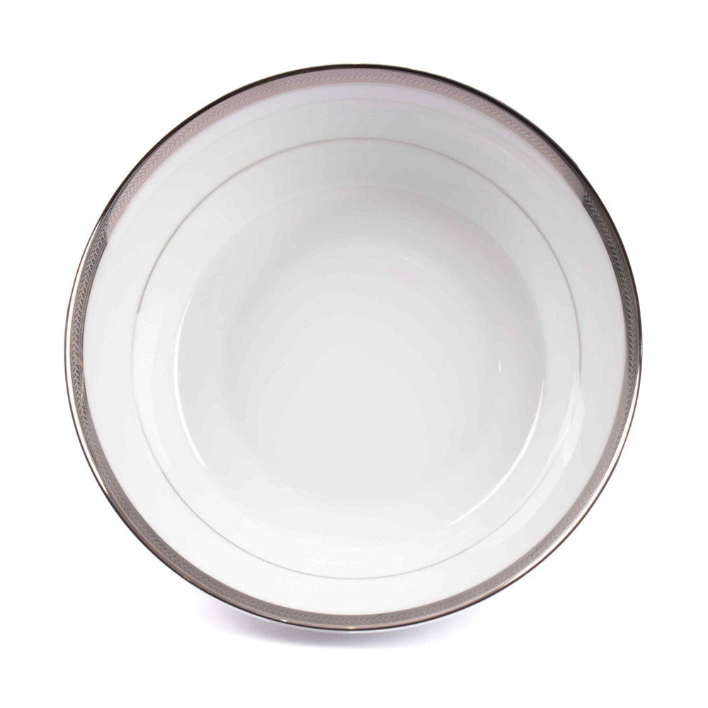 Porcelain Dinner Set 41pc | Platinum | Vienna Platinum ICHKAN by Day To Day