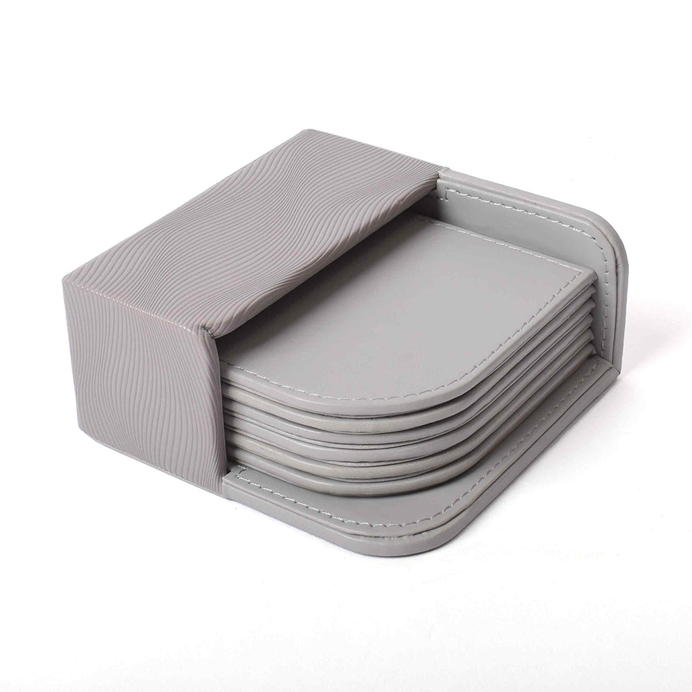 Coasters Set Of 6 | Grey | Wave ICHKAN by Day To Day