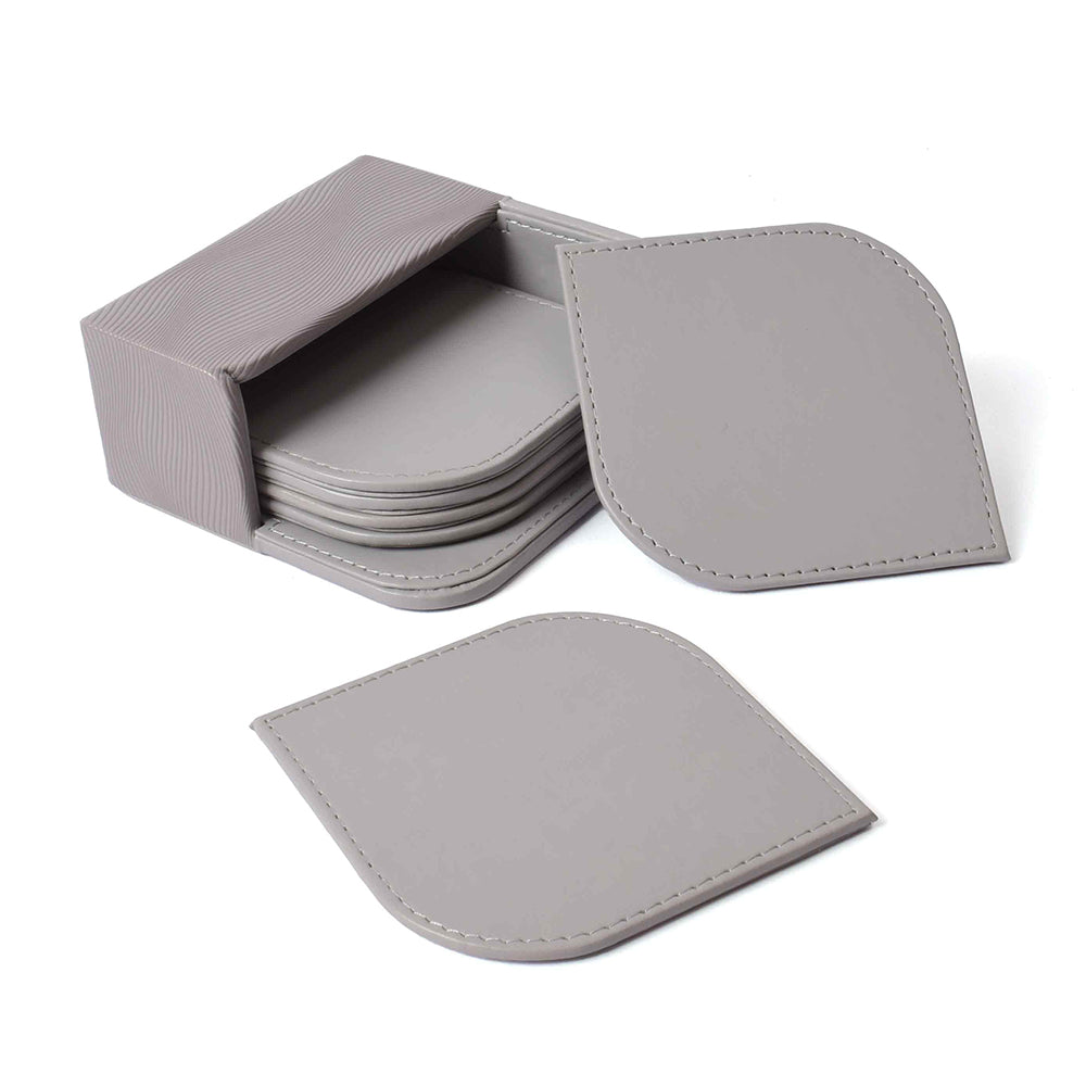 Coasters Set Of 6 | Grey | Wave ICHKAN by Day To Day