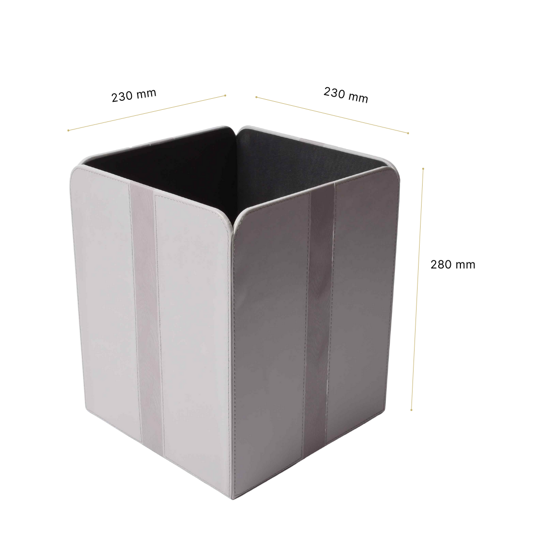 Waste Bin/Dustbin | Grey | Wave