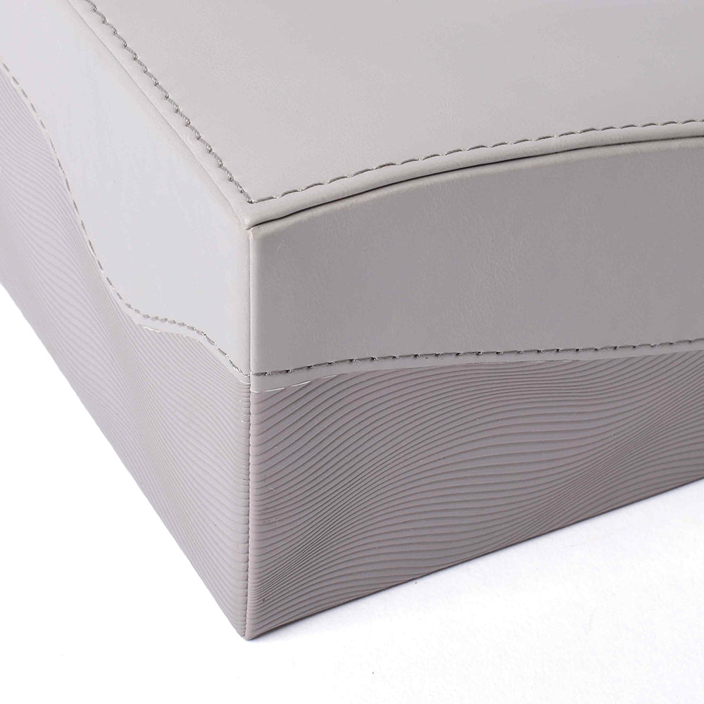 Rectangle Tissue Box | Grey | Wave ICHKAN by Day To Day