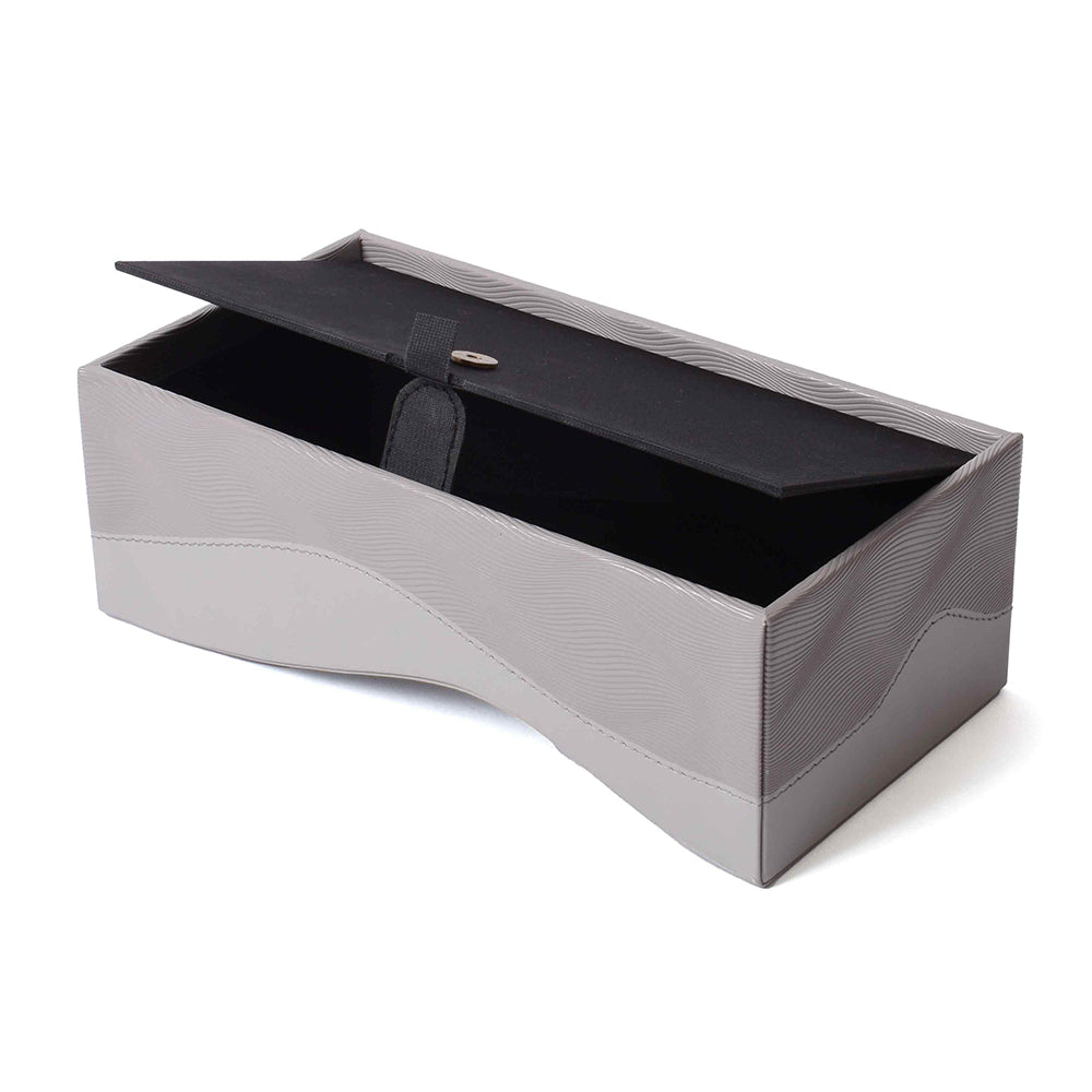 Rectangle Tissue Box | Grey | Wave ICHKAN by Day To Day