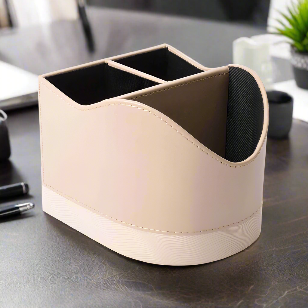 Remote / Stationery Holder | Beige | Wave ICHKAN by Day To Day