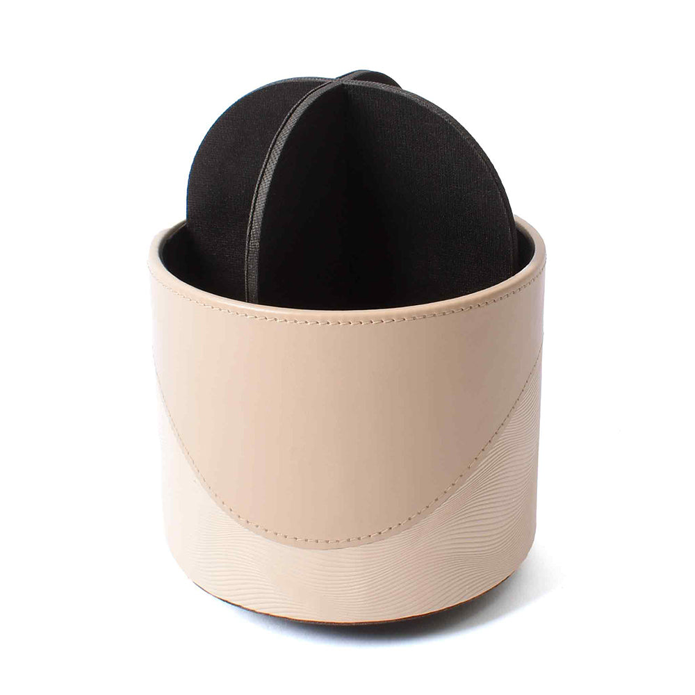 Rotating Cosmetic/Pen Holder | Beige | Wave ICHKAN by Day To Day