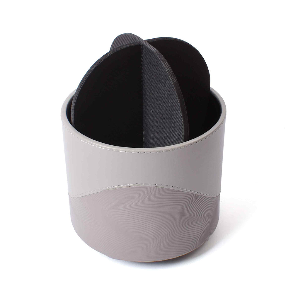 Rotating Cosmetic/Pen Holder | Grey | Wave ICHKAN by Day To Day