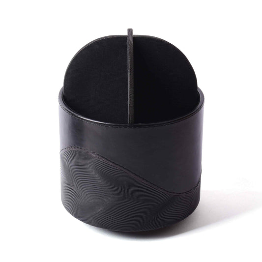 Rotating Cosmetic/Pen Holder | Black | Wave ICHKAN by Day To Day