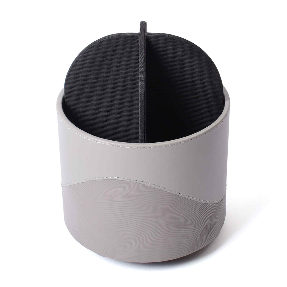 Rotating Cosmetic/Pen Holder | Grey | Wave ICHKAN by Day To Day