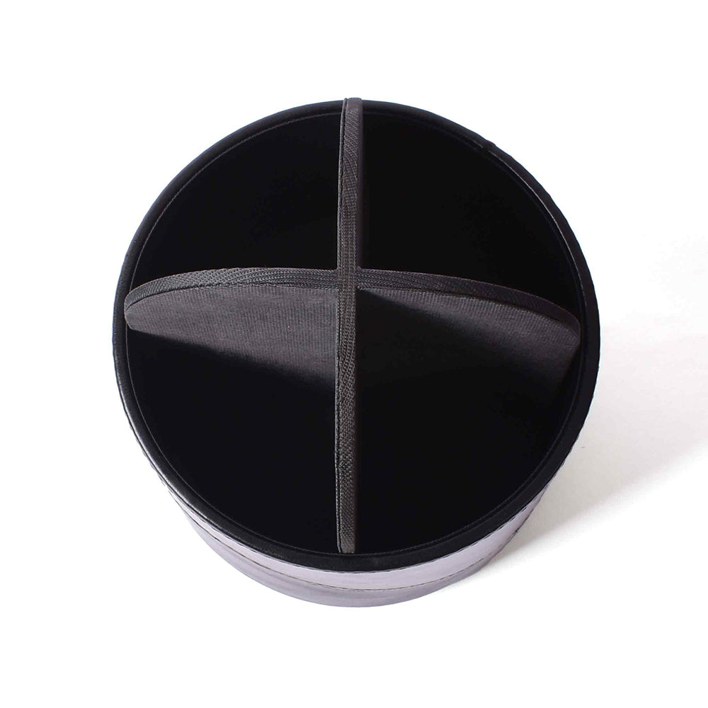 Rotating Cosmetic/Pen Holder | Black | Wave ICHKAN by Day To Day