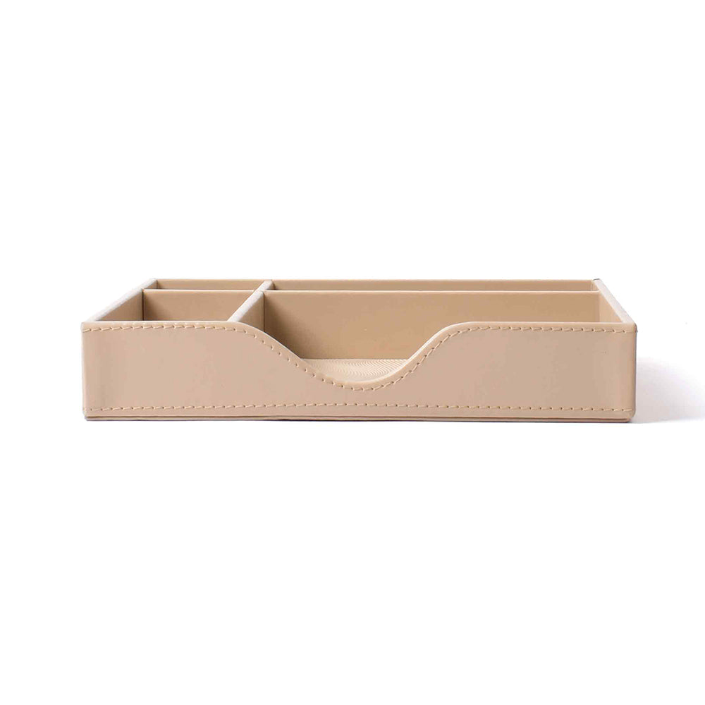 Square Tray Organizer | Beige | Wave ICHKAN by Day To Day