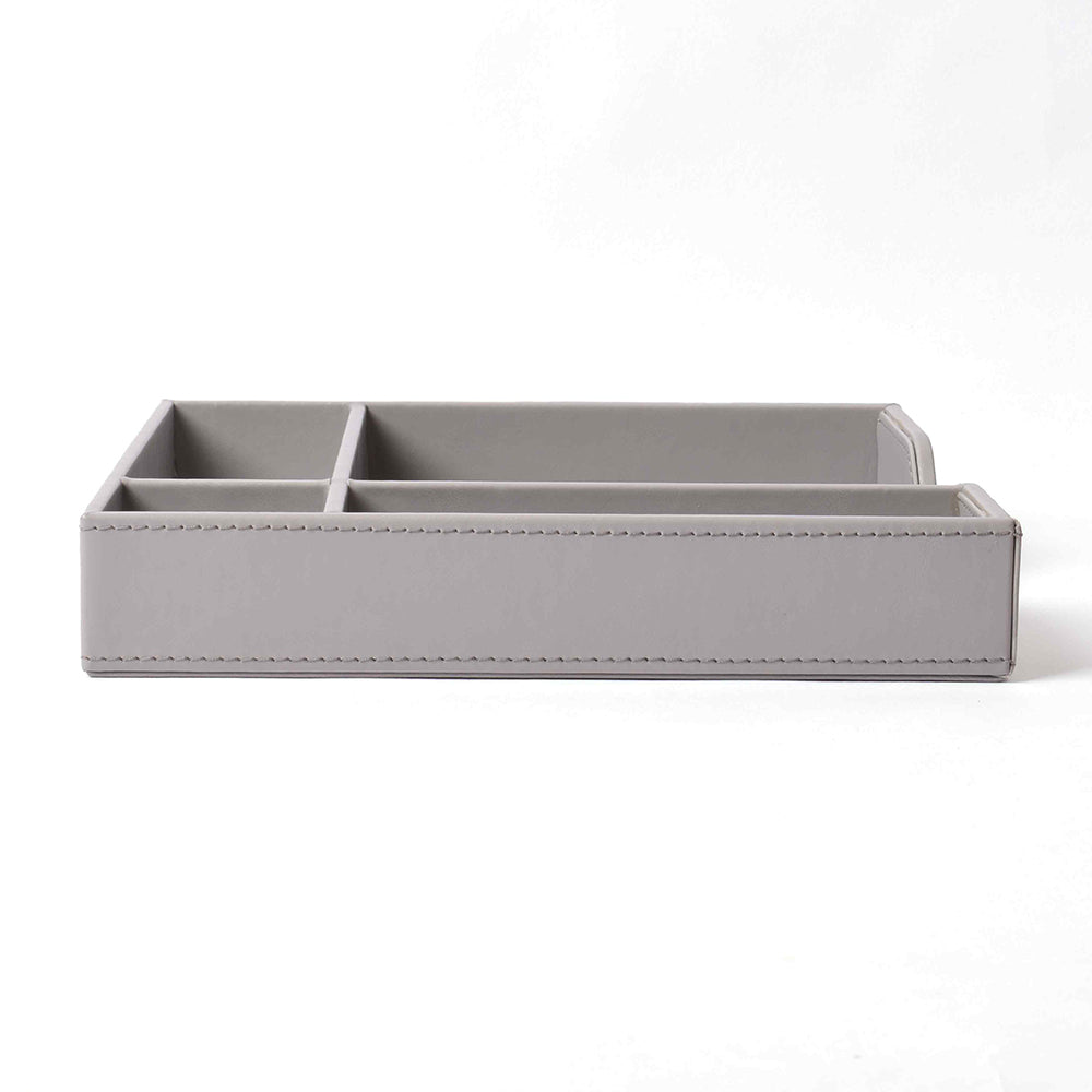 Square Tray Organizer | Grey | Wave ICHKAN by Day To Day