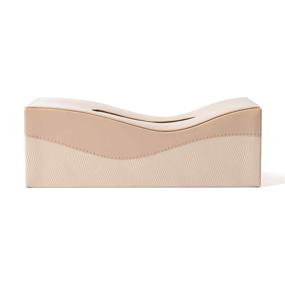 Rectangle Tissue Box | Beige | Wave ICHKAN by Day To Day