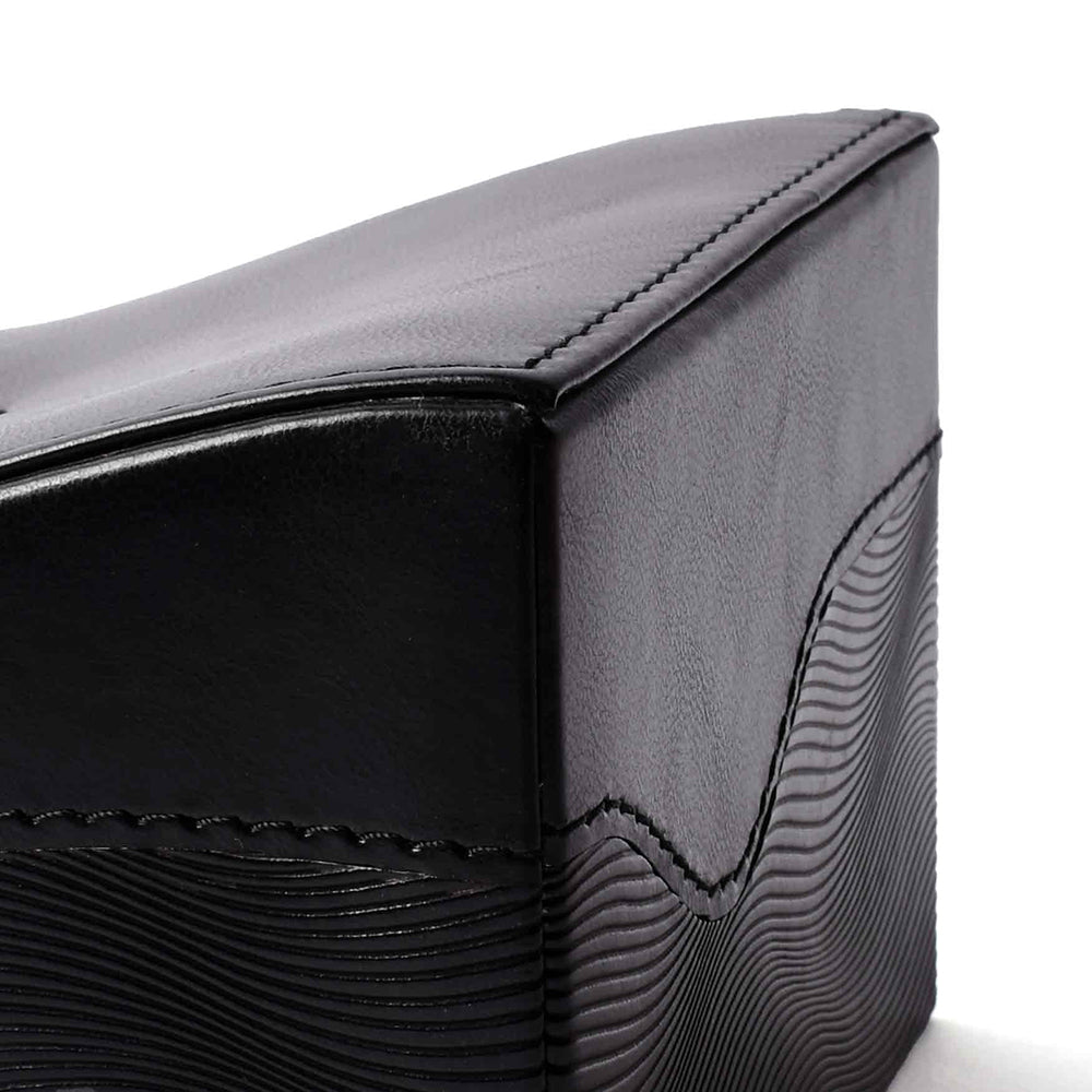 Rectangle Tissue Box | Black | Wave ICHKAN by Day To Day