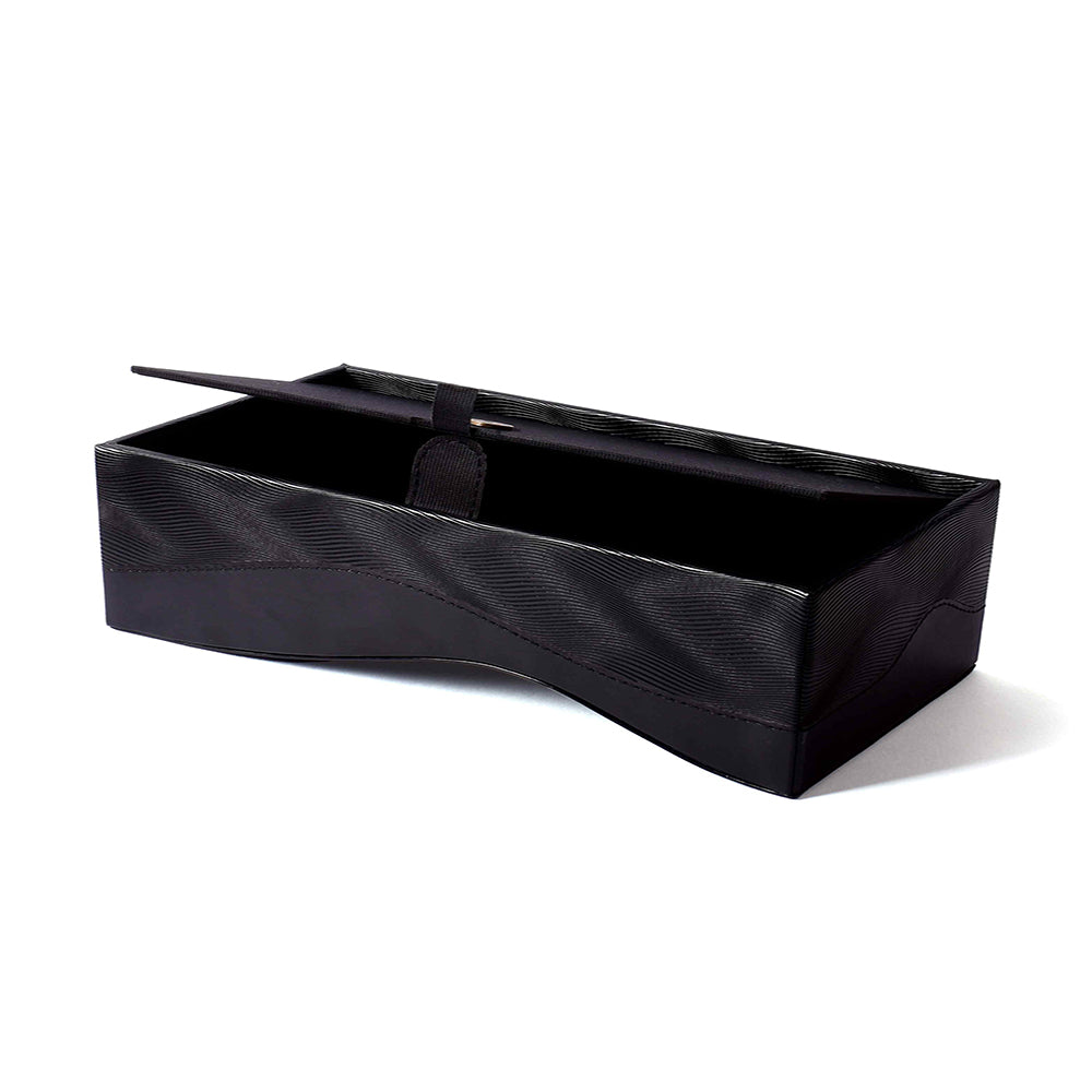 Rectangle Tissue Box | Black | Wave ICHKAN by Day To Day