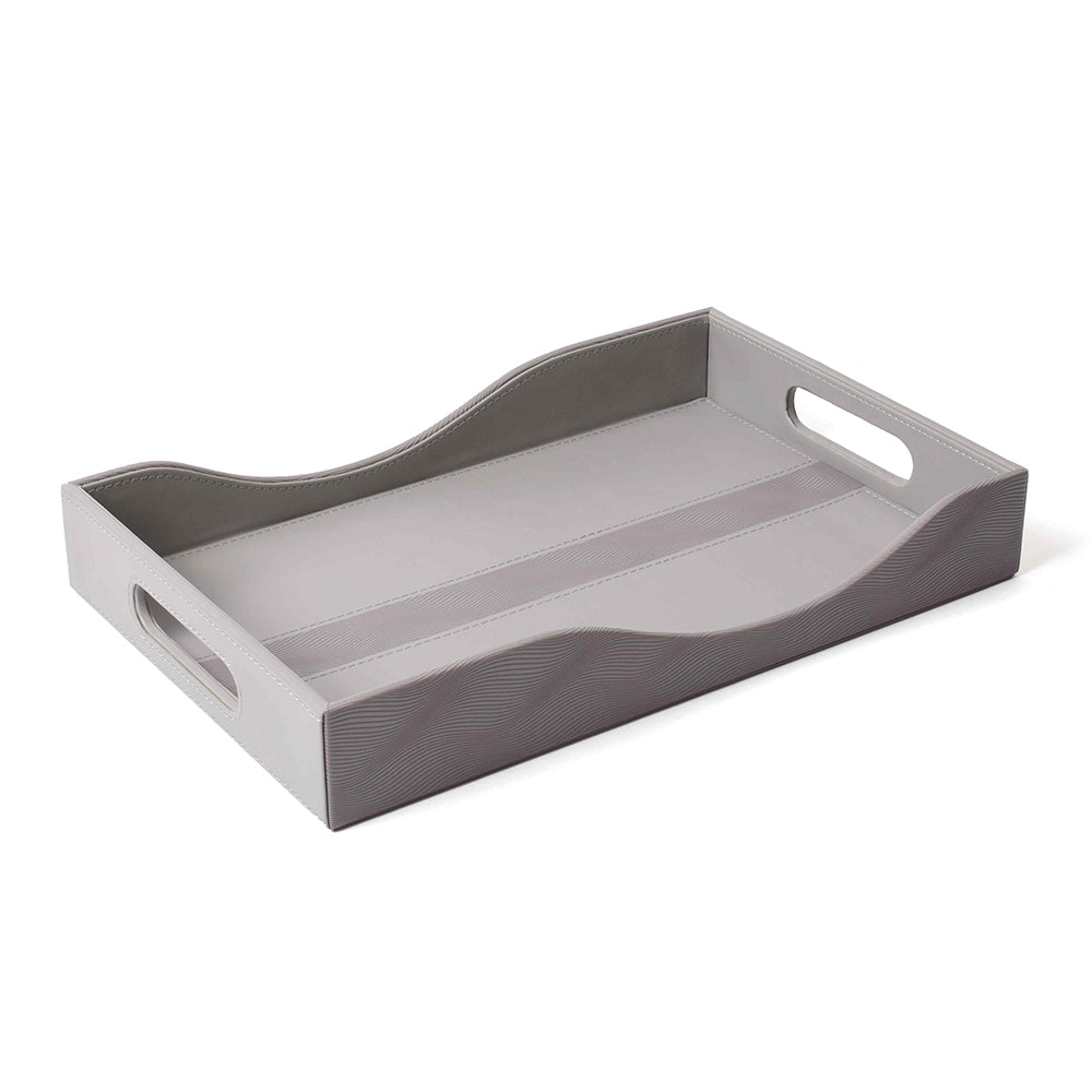 Rectangle Serving Tray Set of 2 | Grey | Wave ICHKAN by Day To Day