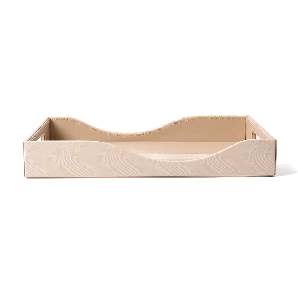 Rectangle Serving Tray Set of 2 | Beige | Wave ICHKAN by Day To Day