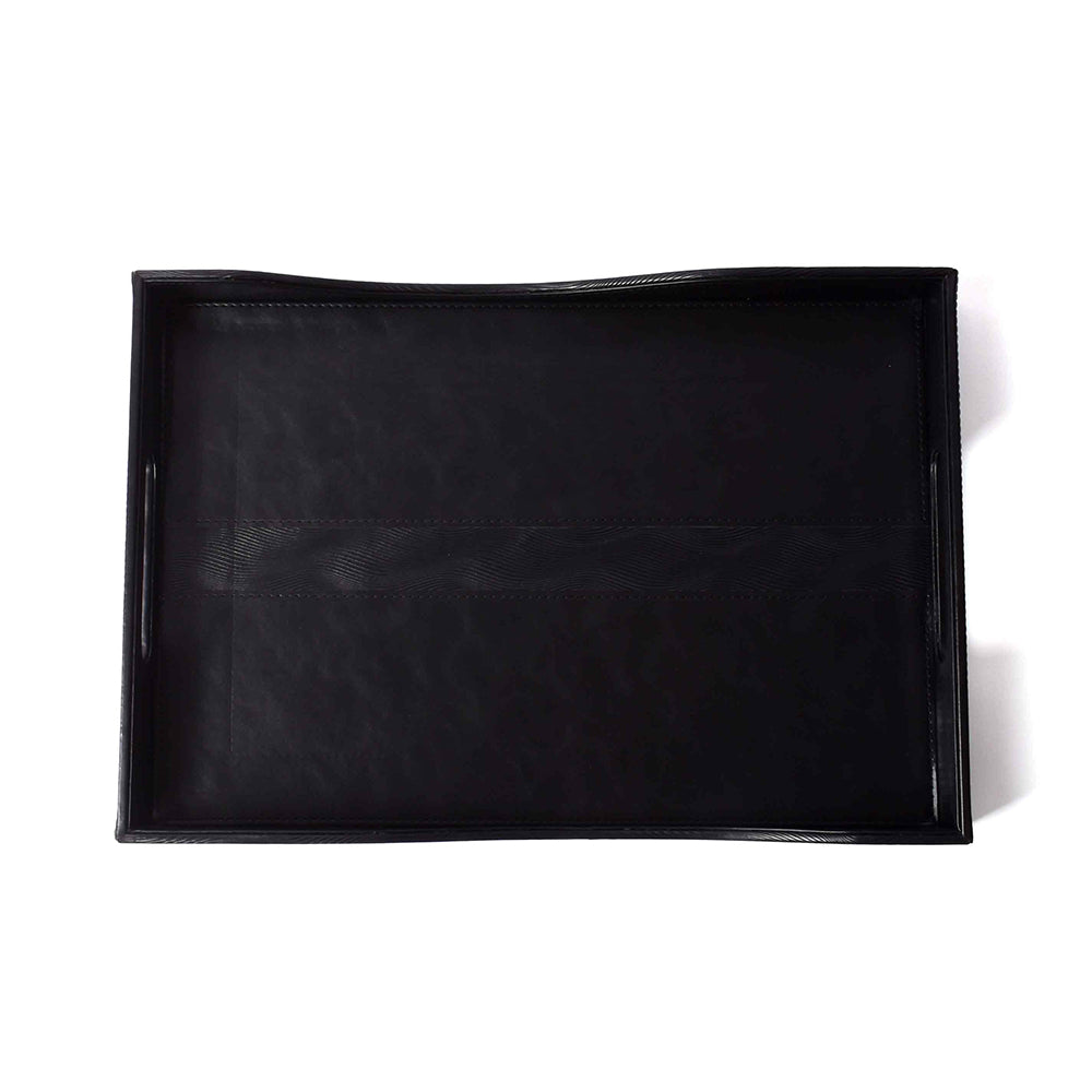 Rectangle Serving Tray Set of 2 | Black | Wave ICHKAN by Day To Day