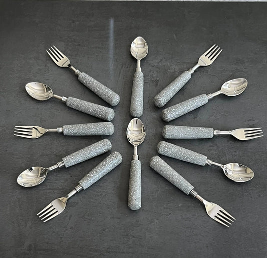 Stone - Cutlery Set of 12 Ichkan