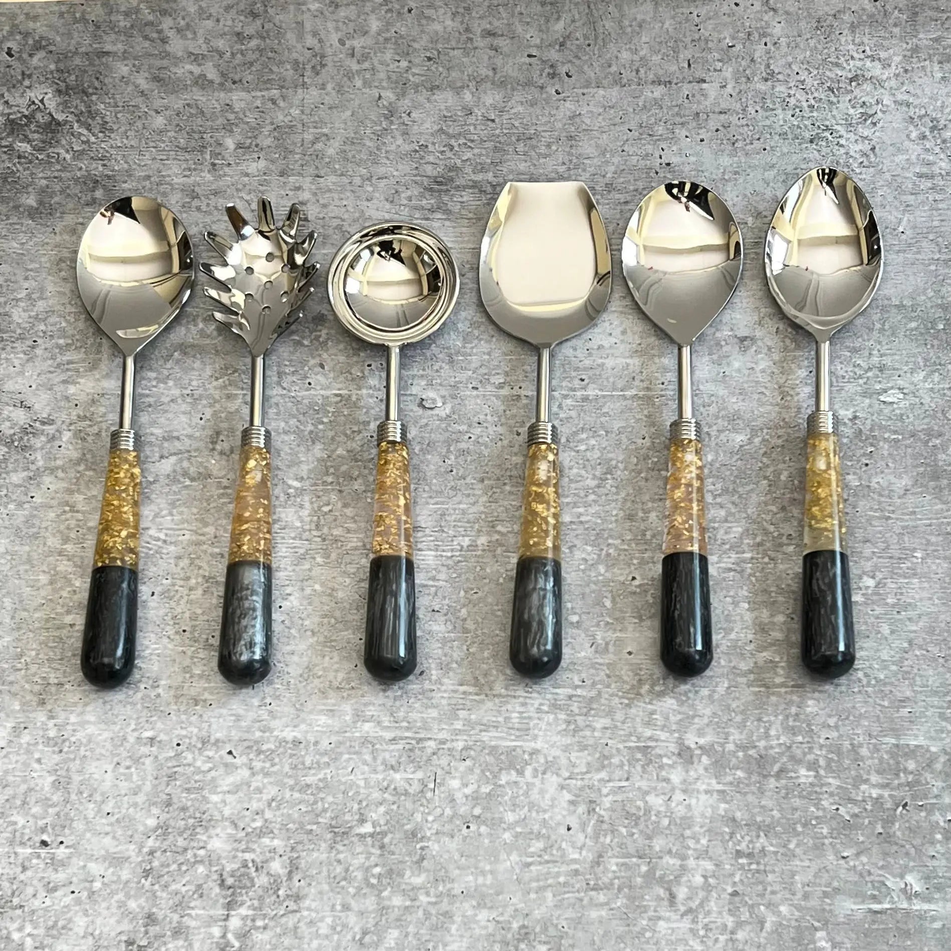 Granite-Cutlery Set of 12 Ichkan