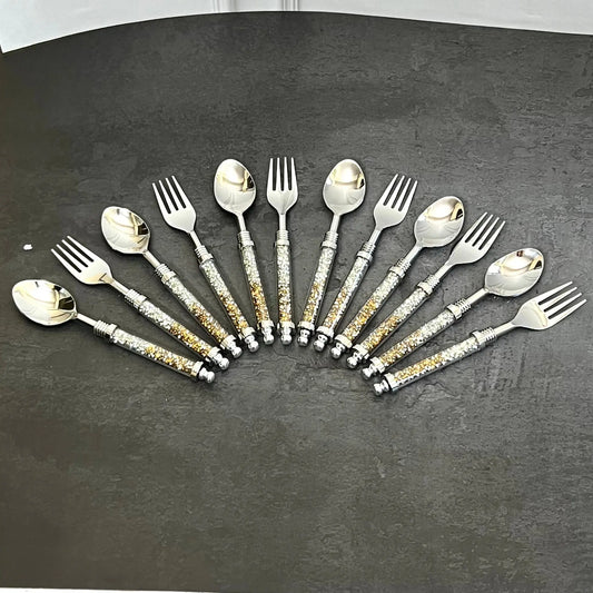 Day and night Shimmer - Cutlery Set of 12 Ichkan
