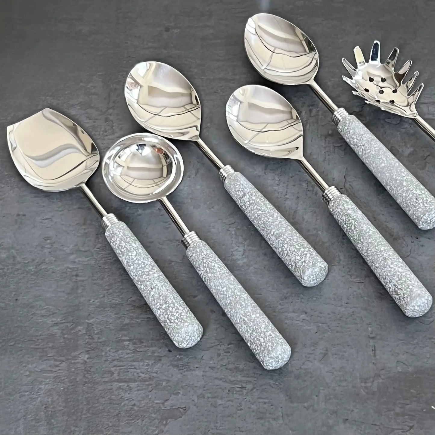 Stone - Serving Spoon Set Ichkan