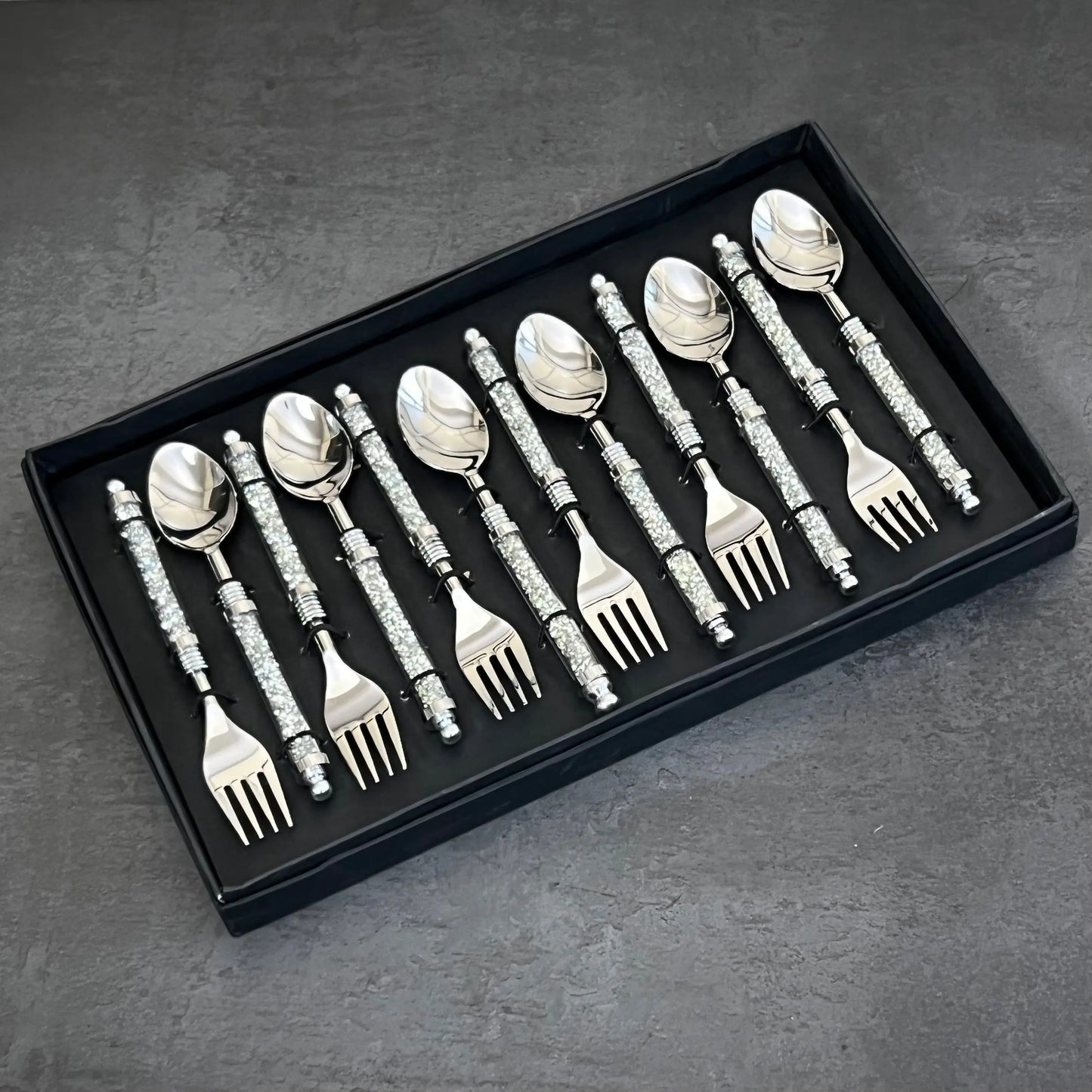 Night Shimmer - Cutlery Set of 12 Ichkan