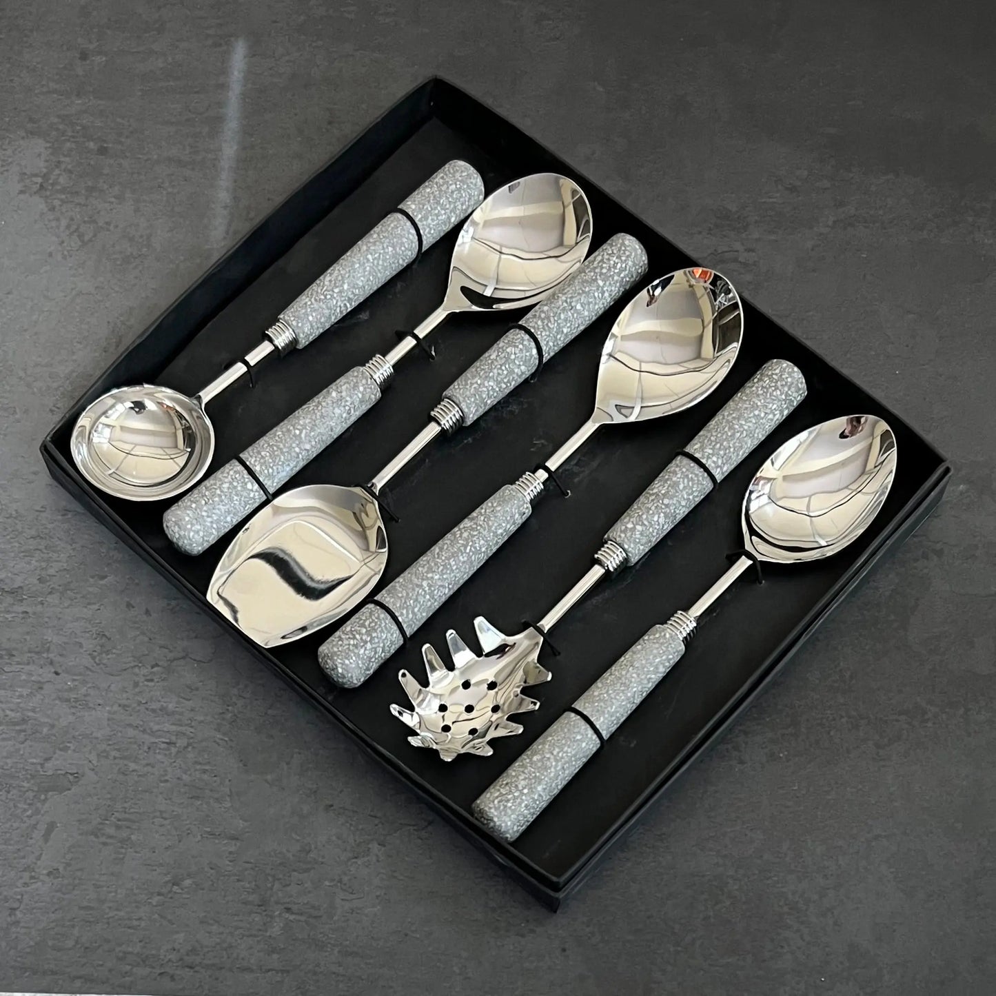 Stone - Serving Spoon Set Ichkan
