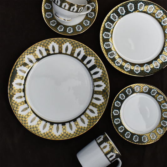 39 pc Dinner set | Blue | Chinar ICHKAN