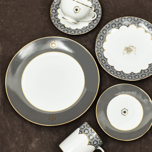 27 pc Dinner set | Grey | Grey Legacy ICHKAN