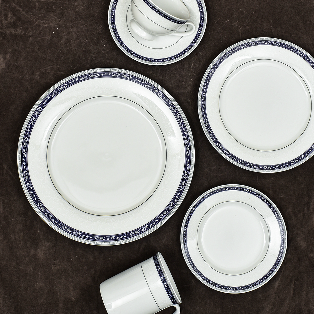 39 pc Dinner set | Blue | Dinole ICHKAN