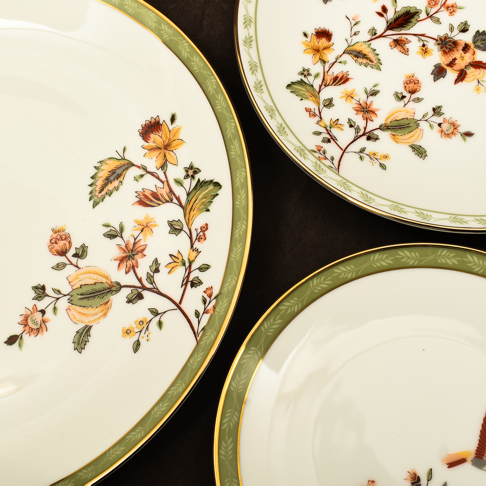 27 pc Dinner set | Green | Bloom ICHKAN