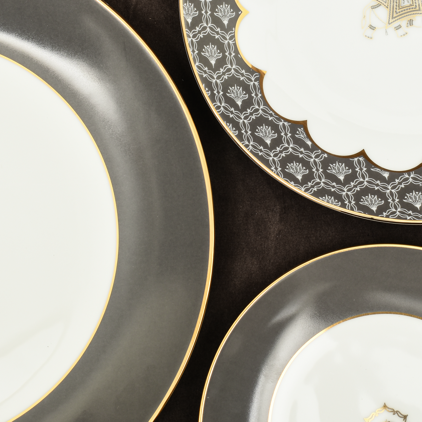 39 pc Dinner set | Grey | Grey Legacy ICHKAN