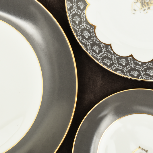 27 pc Dinner set | Grey | Grey Legacy ICHKAN