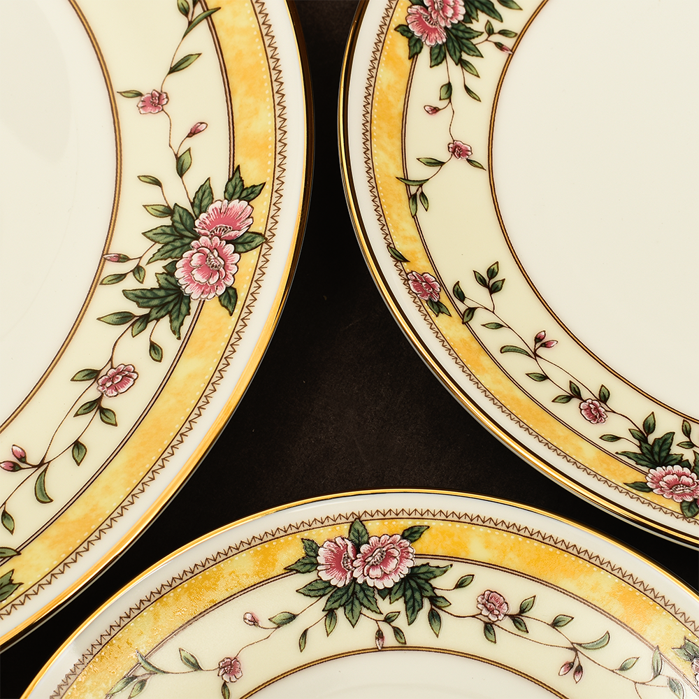 27 pc Dinner set | Yellow | Yeseniya ICHKAN