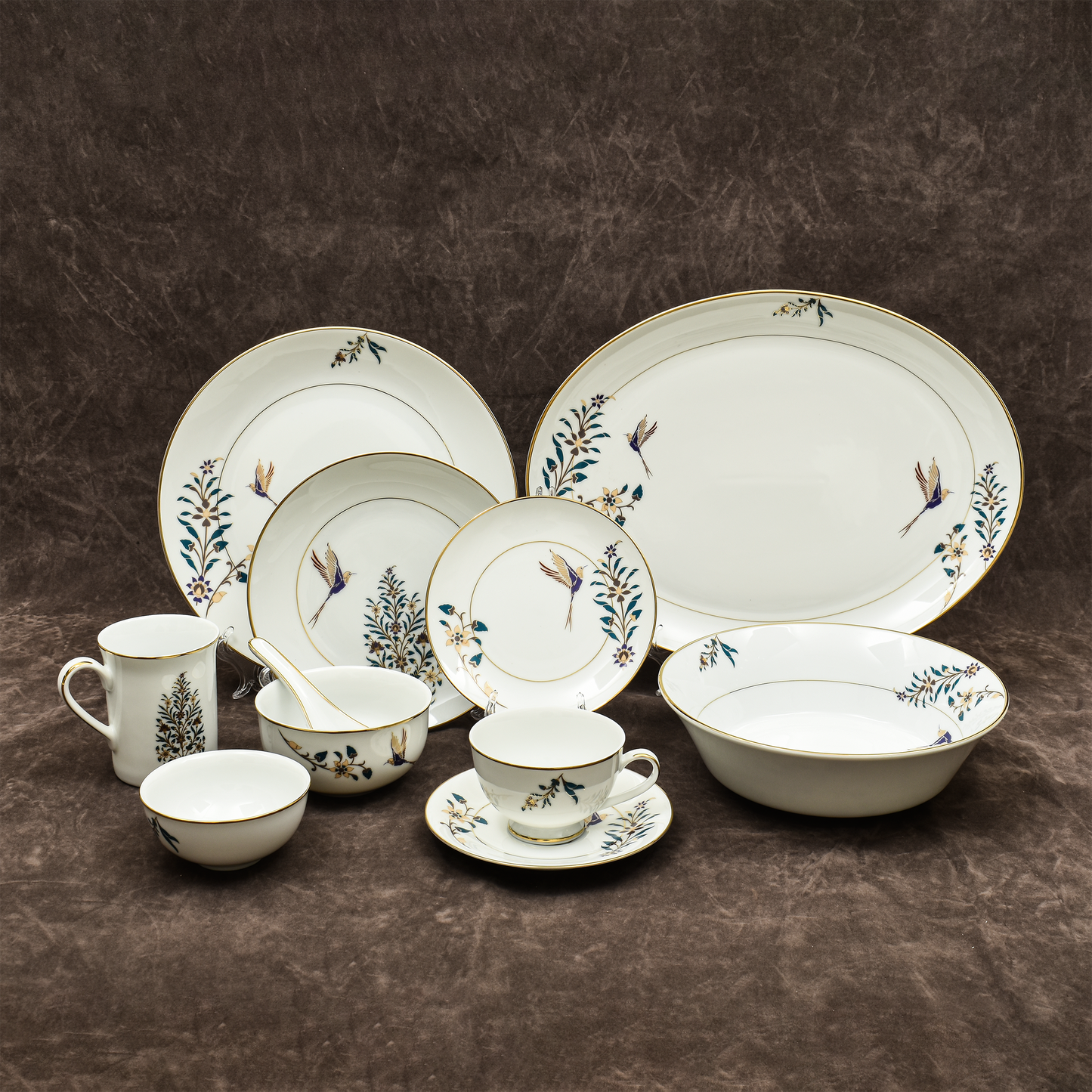 39 pc Dinner set | Green | Shahi ICHKAN
