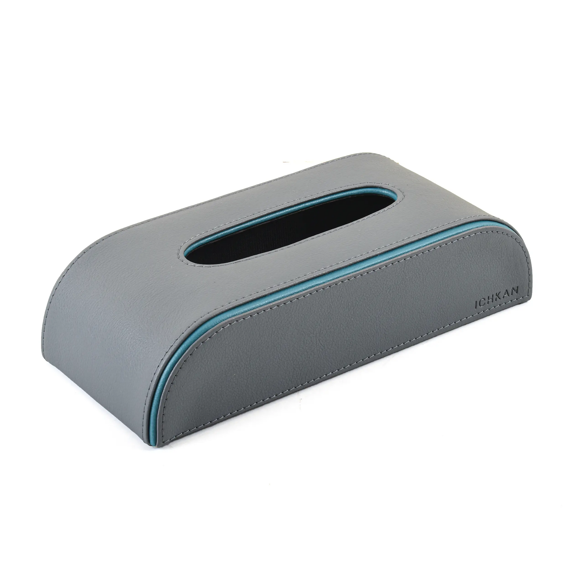 Leatherette Curve Tissue Holder | Grey | Axis 2.0 ICHKAN