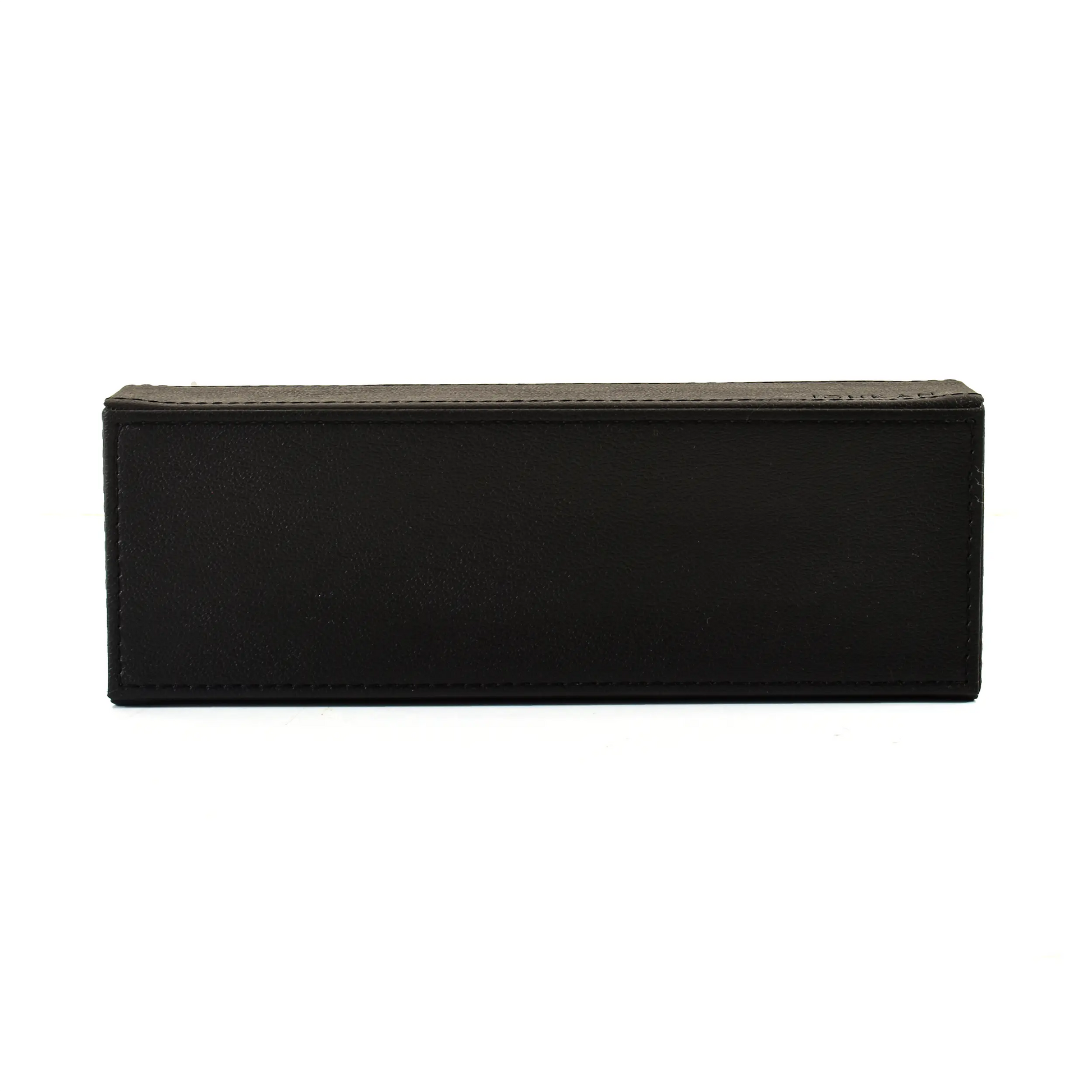 Leatherette Rectangle Long Cutlery Tray | Black | Axis 2.0 ICHKAN