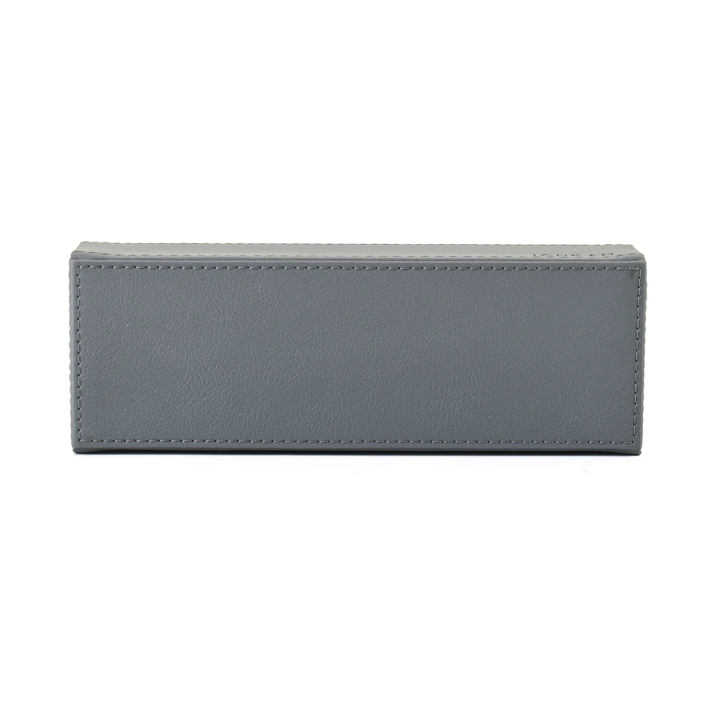 Leatherette Rectangle Long Cutlery Tray | Grey | Axis 2.0 ICHKAN