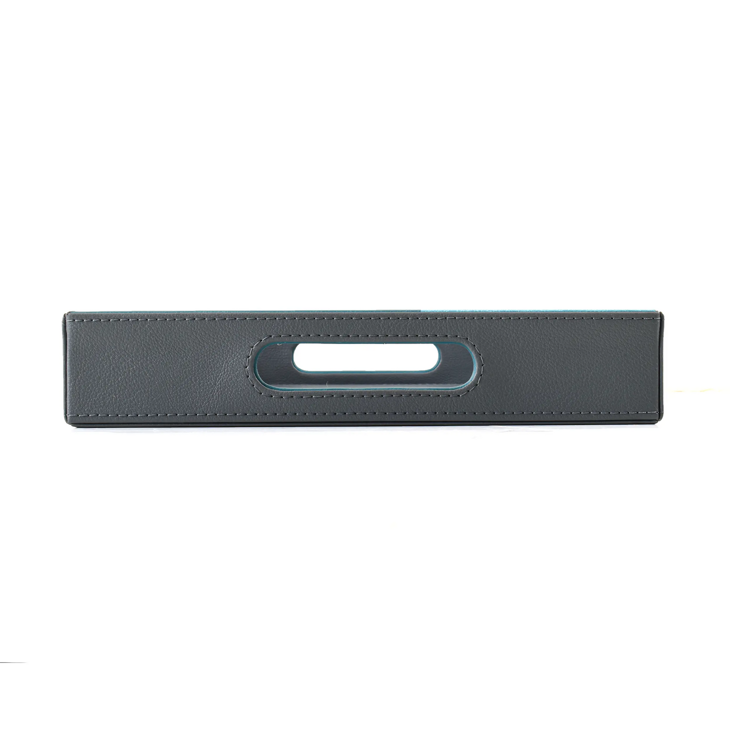 Leatherette Rectangle Serving Tray Large | Grey | Axis 2.0 ICHKAN