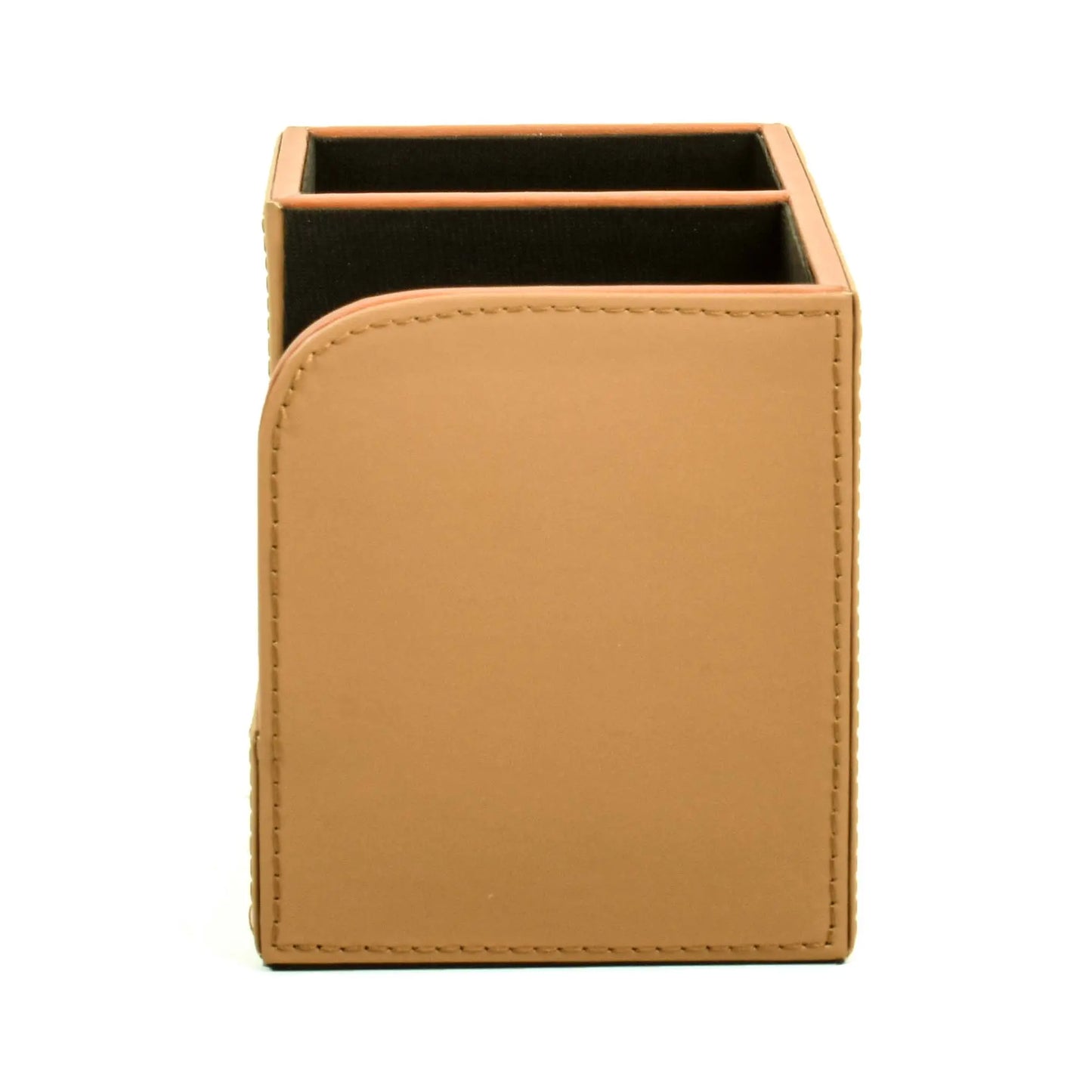 Leatherette Remote/Stationery Holder | Camel | Axis ICHKAN