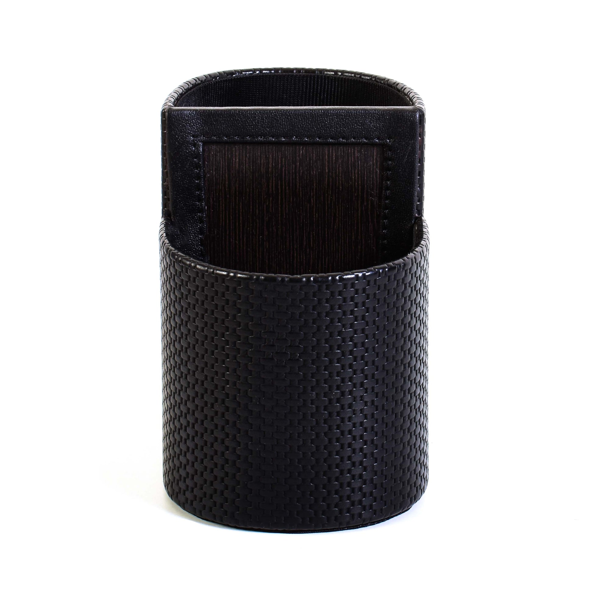 Leatherette Cutlery/Cosmetics Holder | Black | Capsule Ichkan