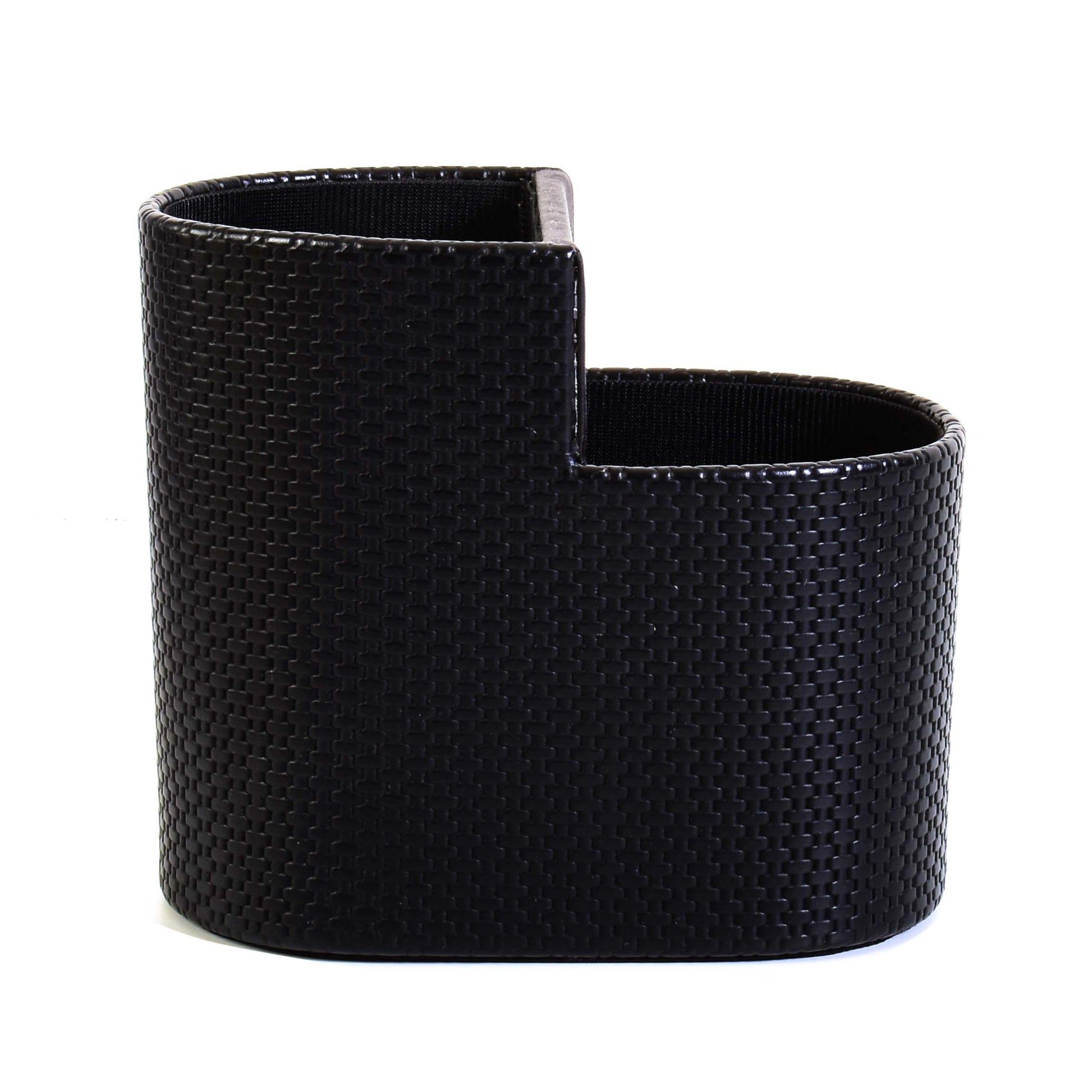 Leatherette Cutlery/Cosmetics Holder | Black | Capsule Ichkan
