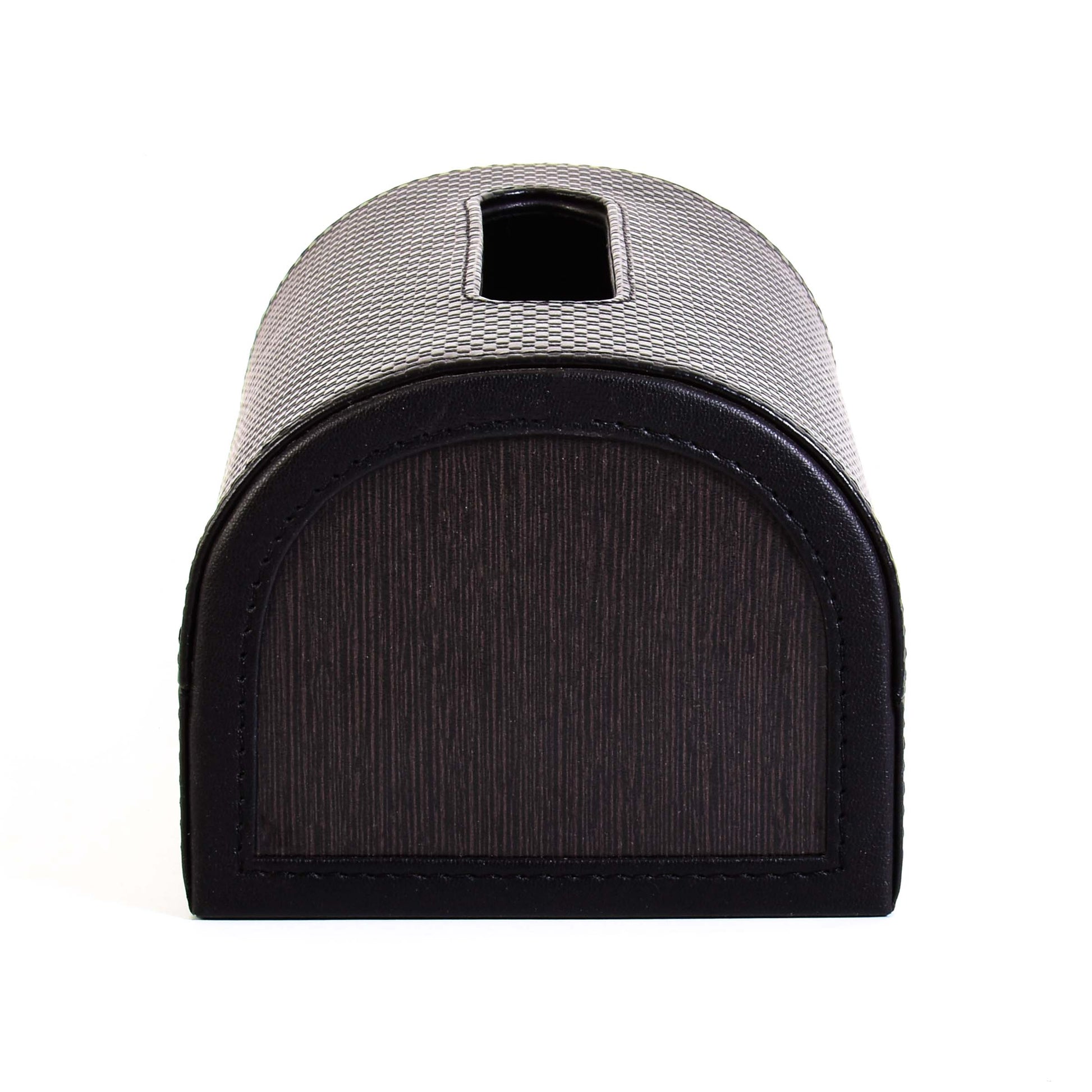Leatherette Tissue Box Holder | Black | Capsule Ichkan