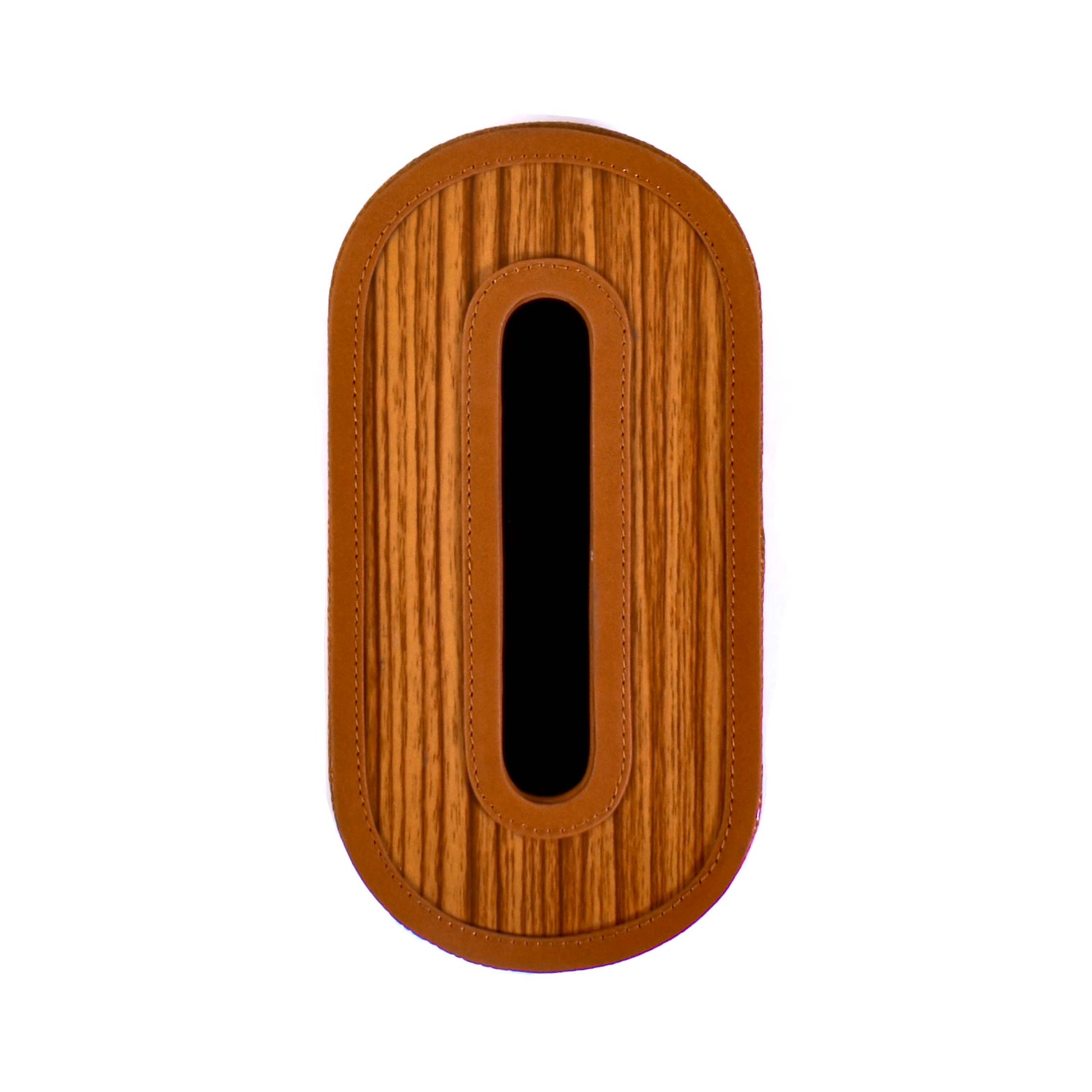 Leatherette Tissue Holder | Tan | Capsule Ichkan