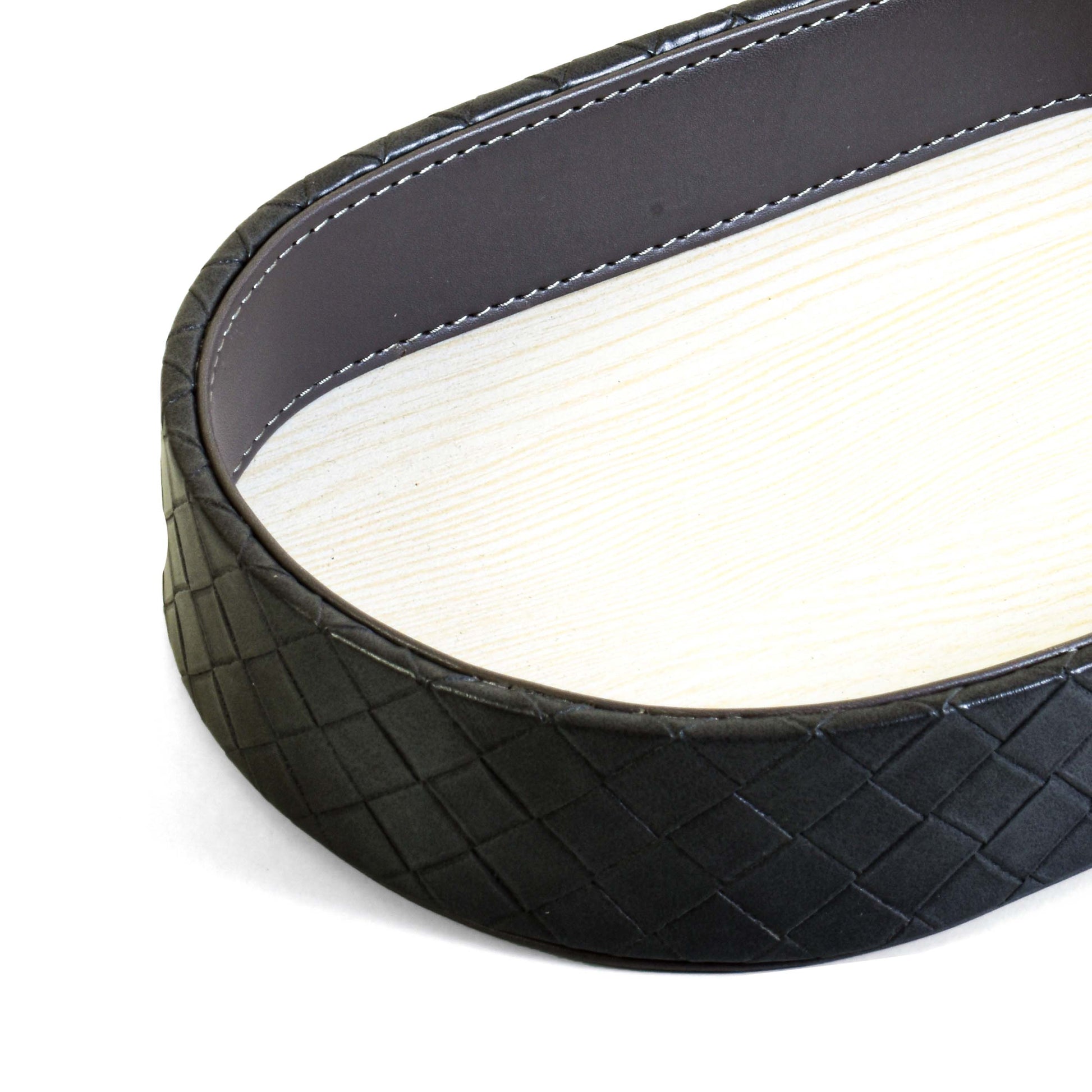 Leatherette Towel/Vanity Tray | Grey | Capsule Ichkan