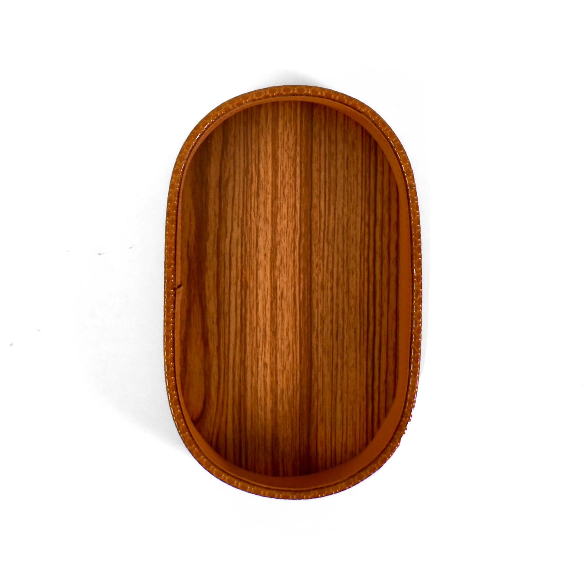 Leatherette Towel/Vanity Tray | Tan | Capsule Ichkan