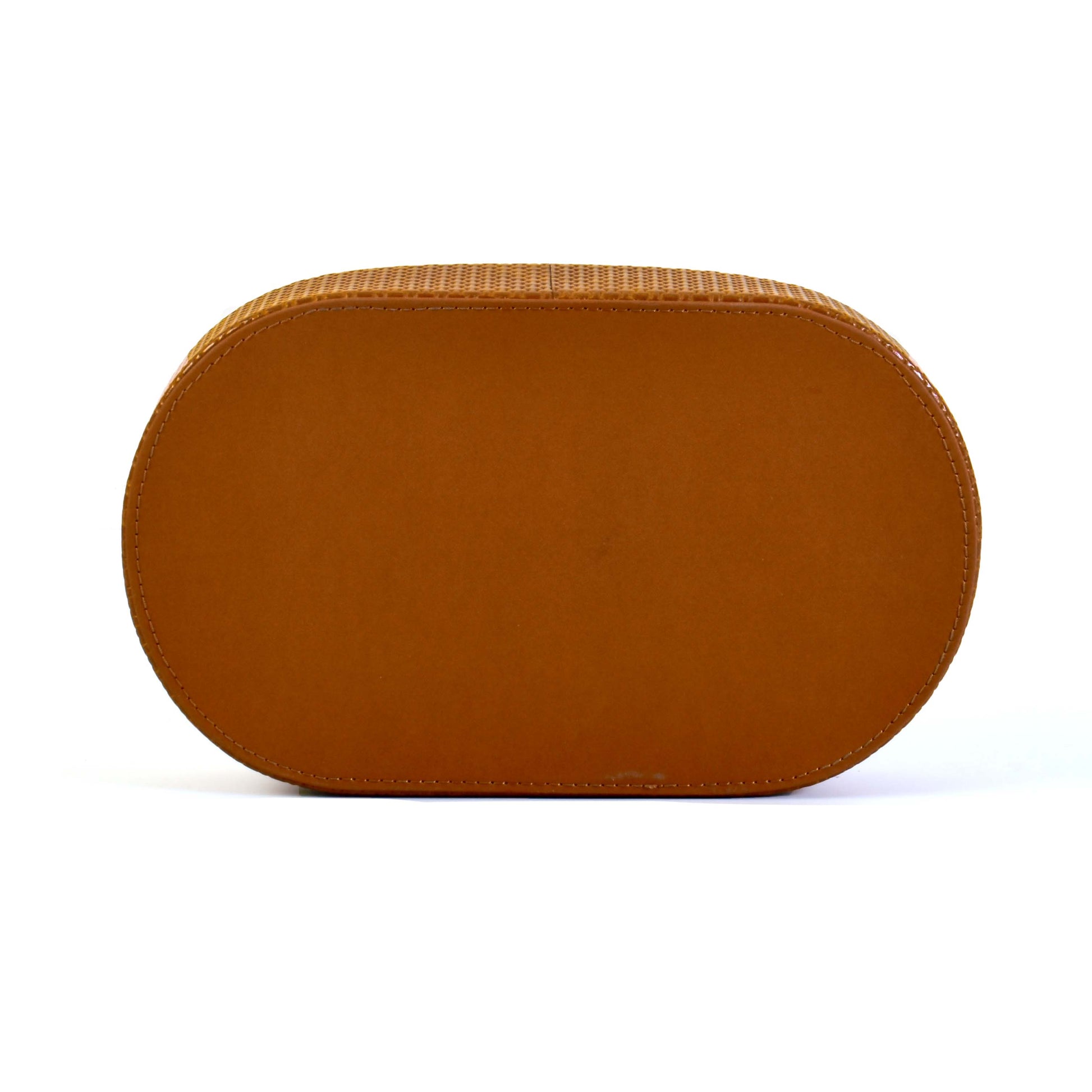 Leatherette Towel/Vanity Tray | Tan | Capsule Ichkan