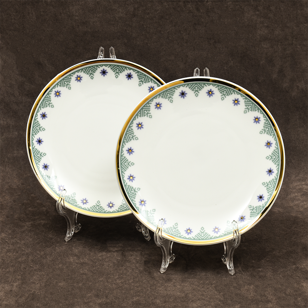 39 pc Dinner set | Blue | Isabella Gold ICHKAN
