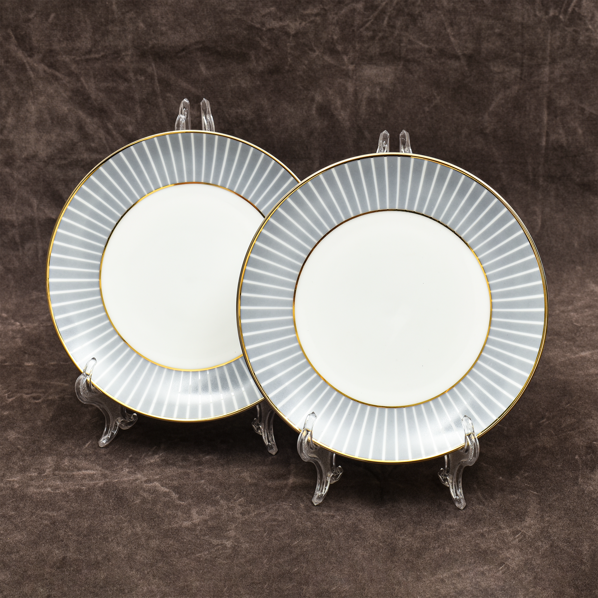 27 pc Dinner set | Grey | Grey Iris ICHKAN